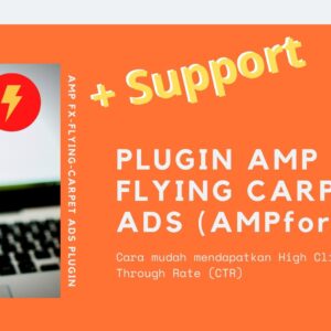 Gambar Produk Plugin AMP FX Flying Carpet Ads Parallax Untuk Wordpress AMPforWP Plus Layanan Support