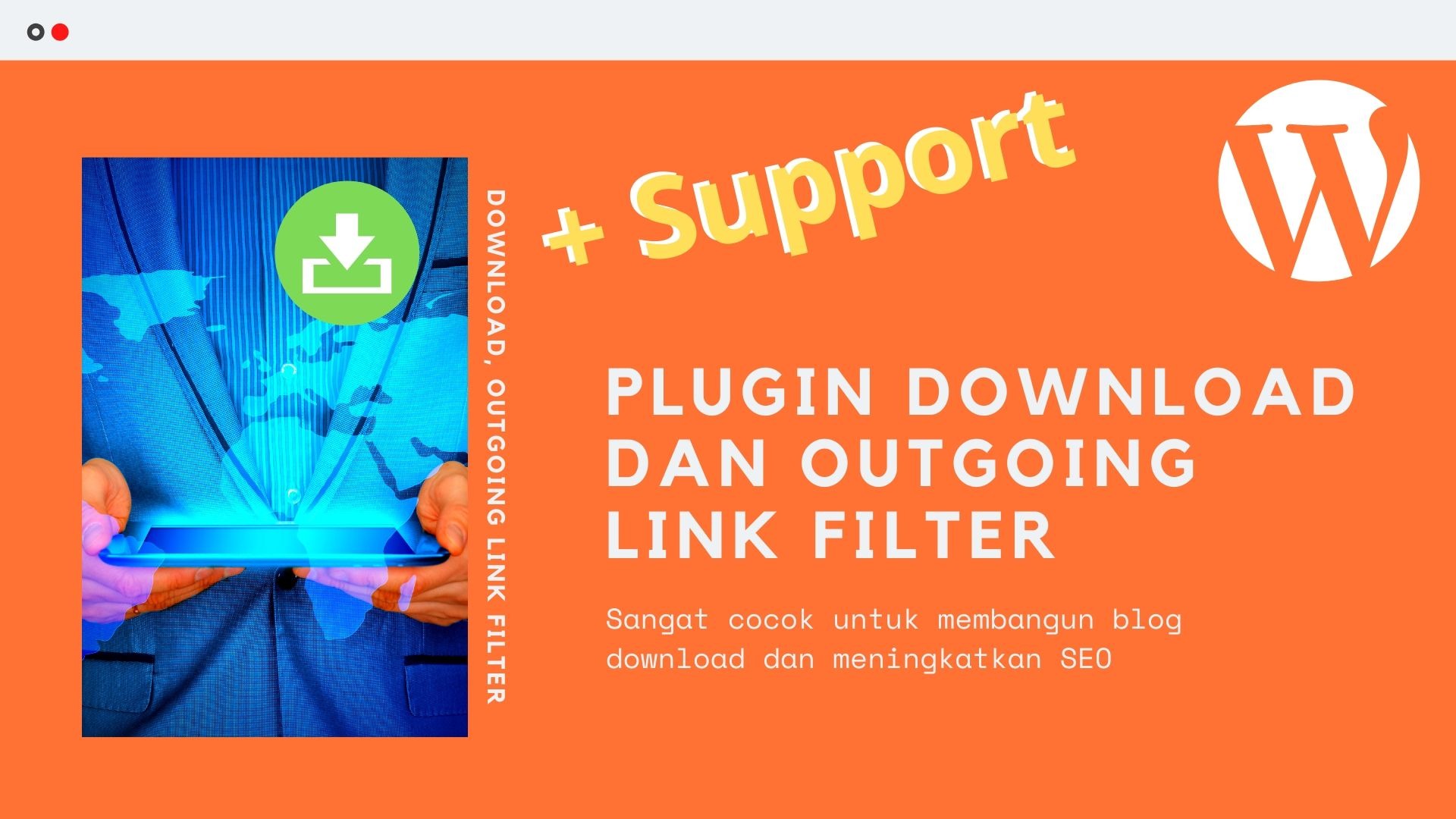 Gambar Produk Plugin Download Dan Outgoing Link Filter Wordpress Plus Layanan Support