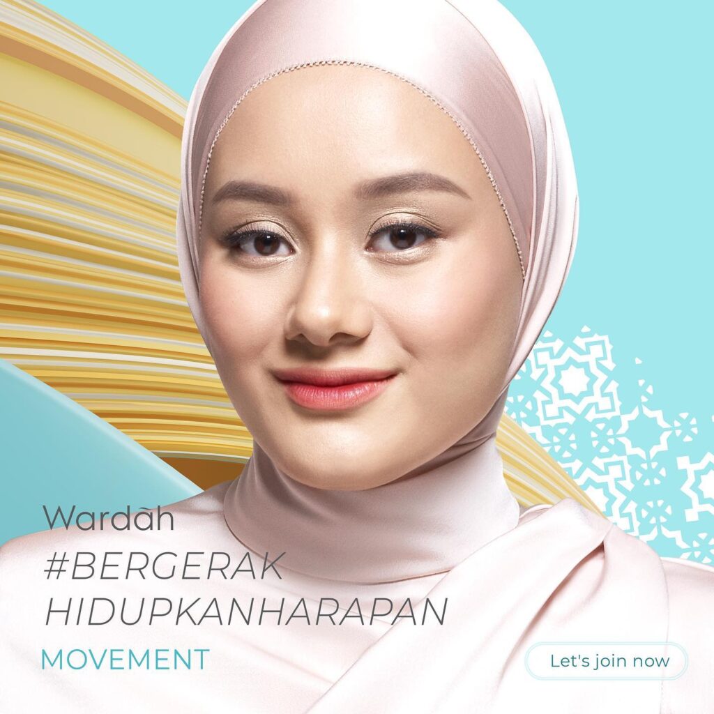 Gambar Contoh Kampanye Digital Marketing Wardah Cosmetic Bergerak